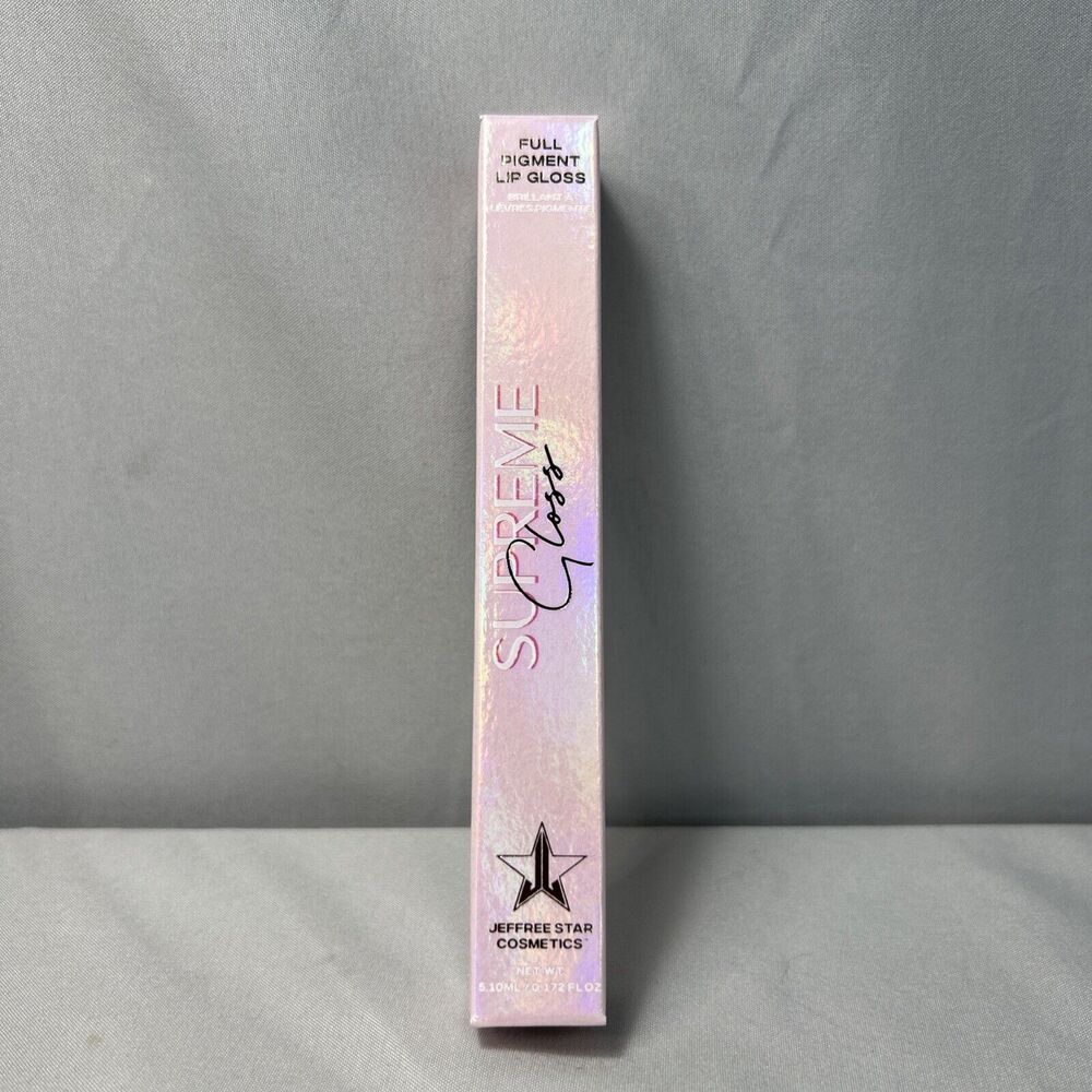 New Jeffree Star Supreme Gloss Full Pigment Lip Gloss PLEASE FORGIVE ME 0.172 oz
